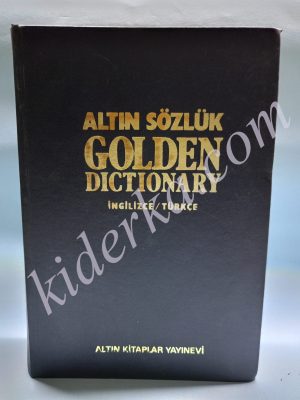 Altın Sözlük Golden Dictionary İngilizce / Türkçe