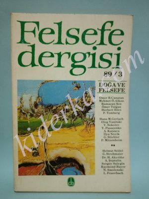 Felsefe Dergisi 89/3
