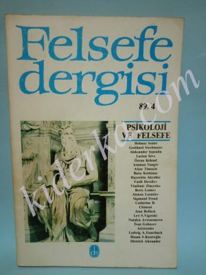 Felsefe Dergisi 89/4