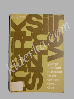 Marksizm ve Şiir - George Thomson