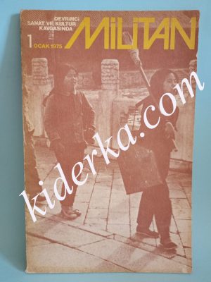 Devrimci Sanat ve Kültür Kavgasında Militan Dergisi Sayı:1