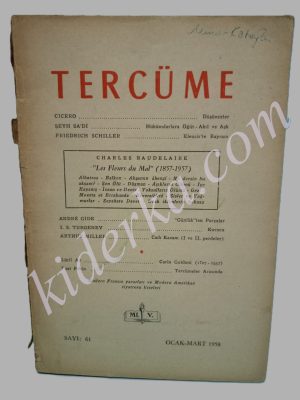 Tercüme Dergisi Sayı:61 Ocak-Mart 1958