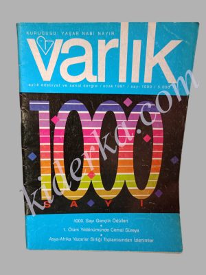 Varlık Dergisi Sayı:1000