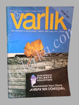Varlık Dergisi Sayı:1041