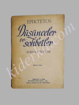 Düşünceler ve Sohbetler - Epiktetos