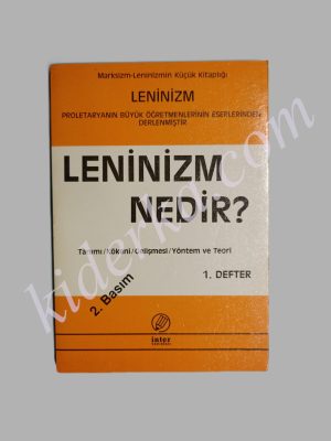 Leninizm Nedir? - SSCB Yabancı işçiler Yayınevi