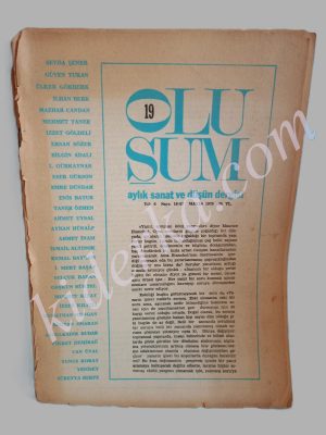 Oluşum  Dergisi Mayıs 1979 Sayı: 19/61
