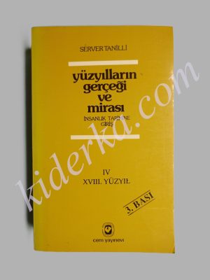 İnsanlık Tarihine Giriş 4 XVIII.Yüzyıl - Server Tanilli